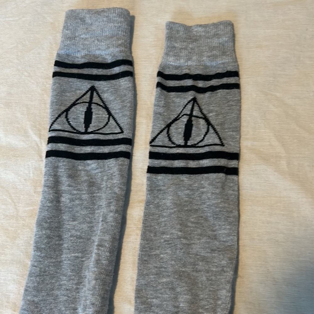 Deathly Hallows Knee-High Socks